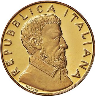 50mila Lire - Benvenuto Cellini